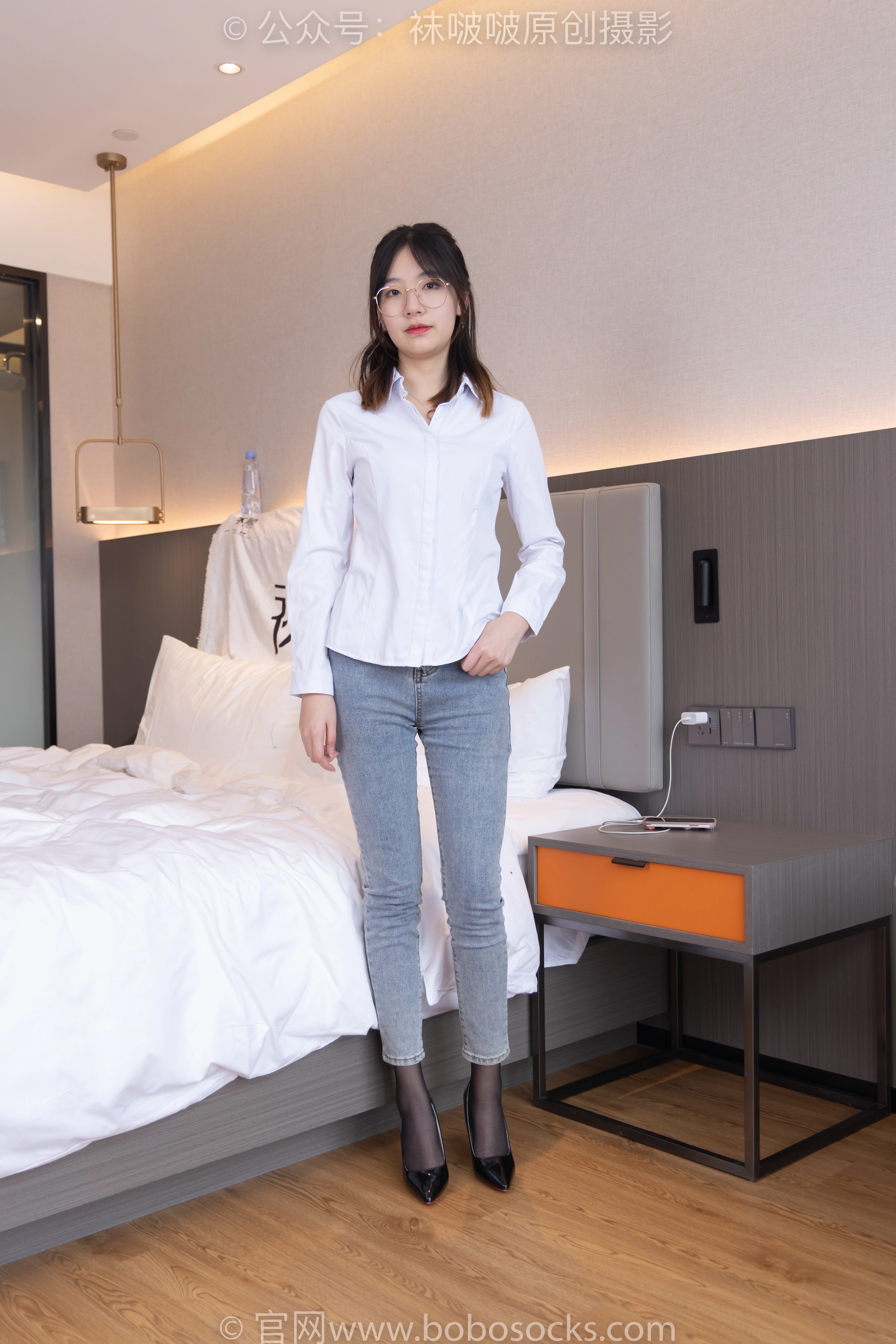 [BoBoSocks袜啵啵]NO.181 小甜豆-高跟鞋、黑丝（脚尖微加固款）、裤里丝 0